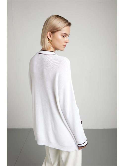 Cardigan tennis a costa inglese KANGRA CASHMERE | 36300401